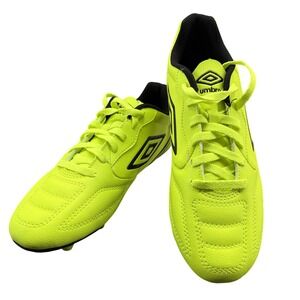 Umbro Classico XIII FG Soccer Shoes Mens 7.5 Safety Yellow Black Cleats 82144U